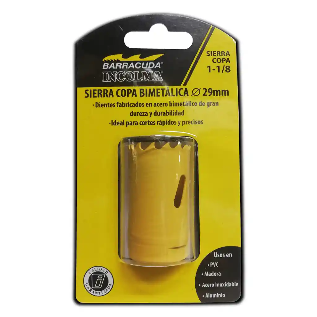 Sierra Copa Barracuda 1-1/8'' Incolma