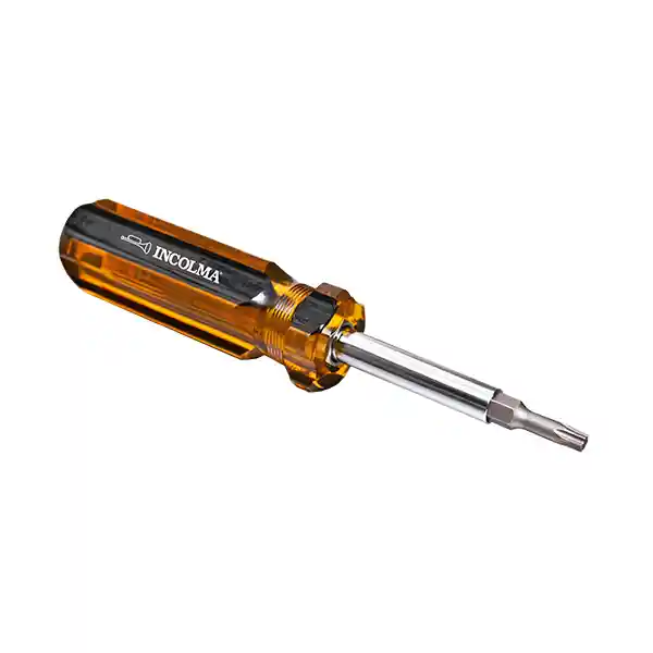 Destornillador Multiusos 6 Usos Torx Corneta Incolma