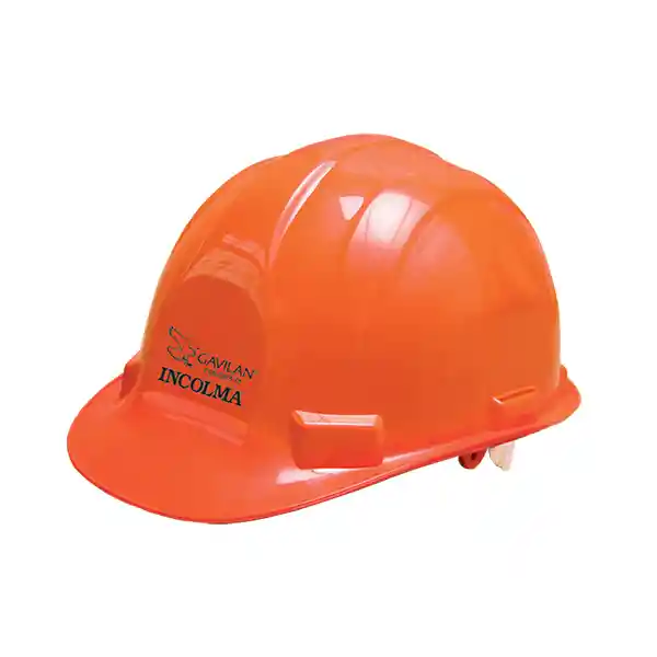 Casco Proteccion Naranja