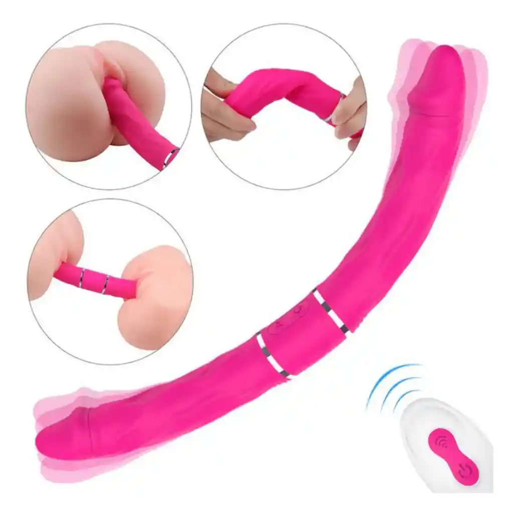 Vibrador Doble Penetración Cici Rct