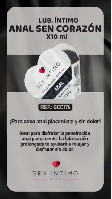 Lubricante Íntimo Anal Con Anestésico,