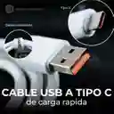 Cable Usb A Tipo C De Carga Ultra Rapida 1.5 M 100w Potente