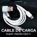 Cable Usb A Tipo C De Carga Ultra Rapida 1.5 M 100w Potente