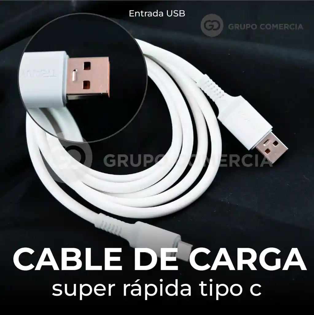 Cable Usb A Tipo C De Carga Ultra Rapida 1.5 M 100w Potente