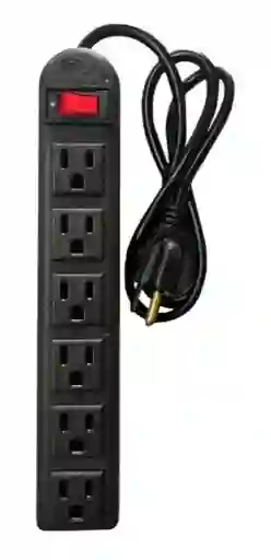 Regleta Supresor Picos 6 Salidas 5 Metros 10a 125v Voltimax