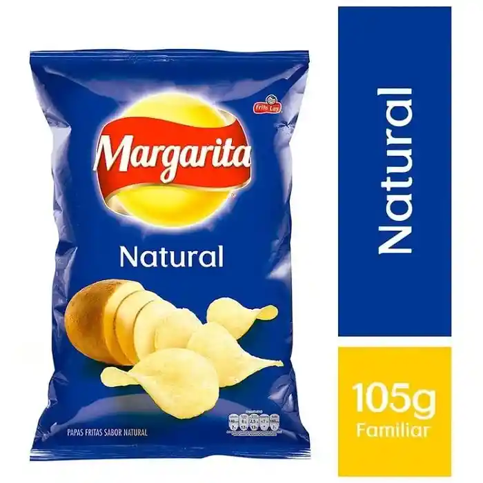 Papas Margarita Natural 105grs