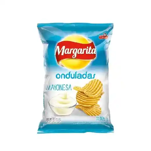 Papas Margaritas Onduladas Mayonesa