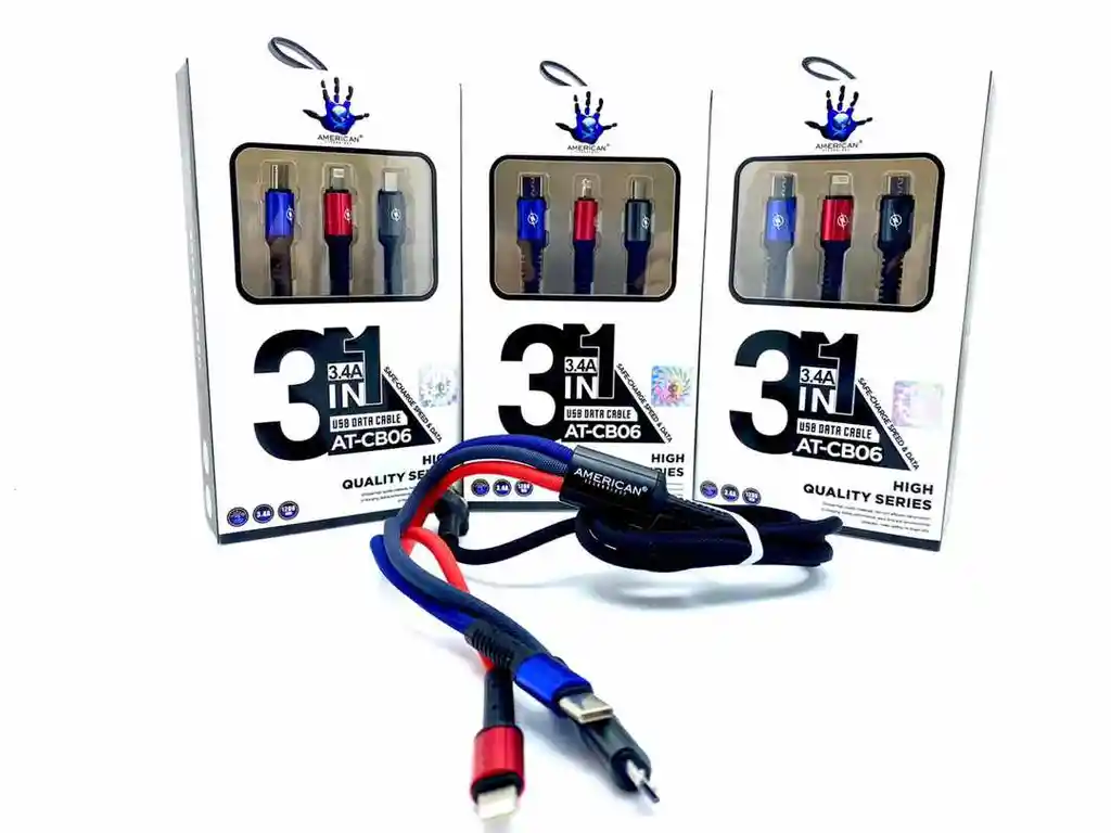 Cable American 3en1