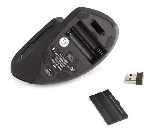 Mouse Inalámbrico Usb Ergonómico Vertical Túnel Carpiano