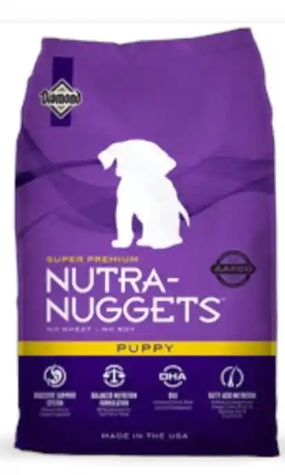 Nutra Nuggets Puppy. Super Premium 1kg. Made In Usa.