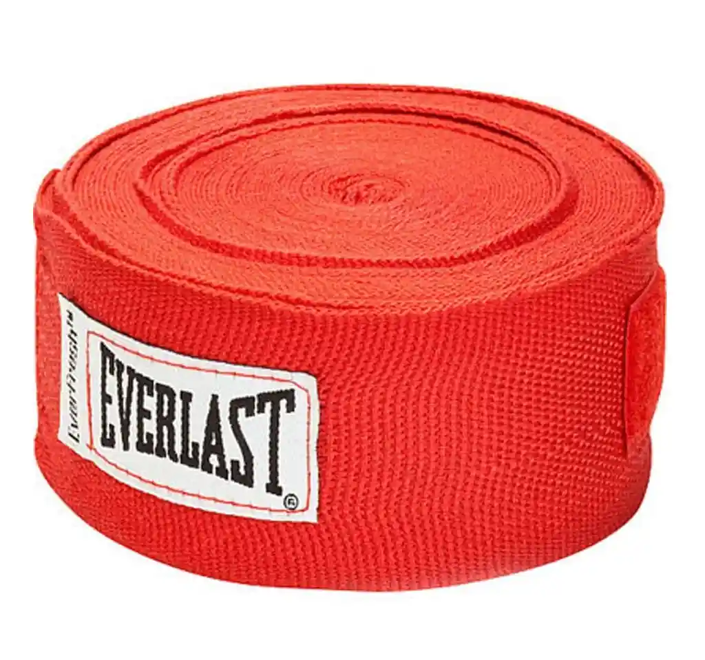 Vendas Everlast 180 Pulgadas 1 Par Boxeo Mma Muay Thai Kick - Rojo