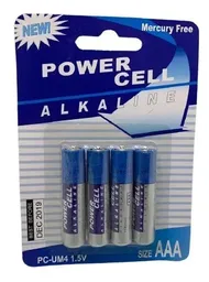 Pilas Power Cell Aaa Alcalinas