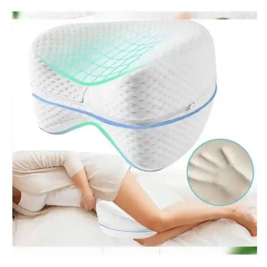 Juego Sabanas Doble Blanco Mas Almohada Piernas Ortopedica