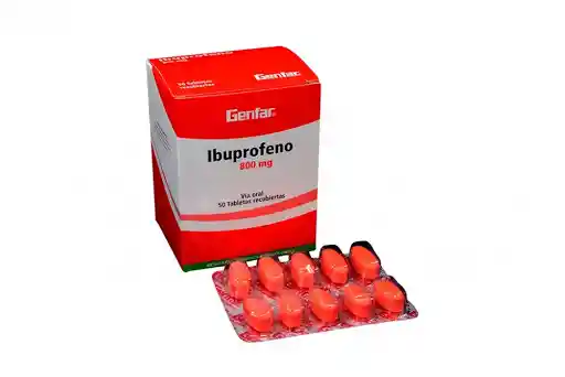 Ibuprofeno 800 Mg (genfar) - Sobre X 10