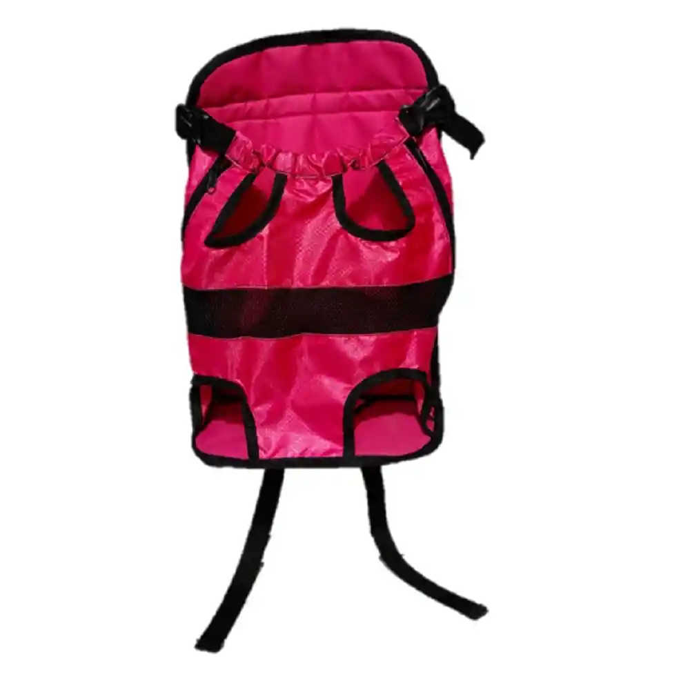 Canguro Cargador Talla L Color Fucsia Para Perros Y Gatos