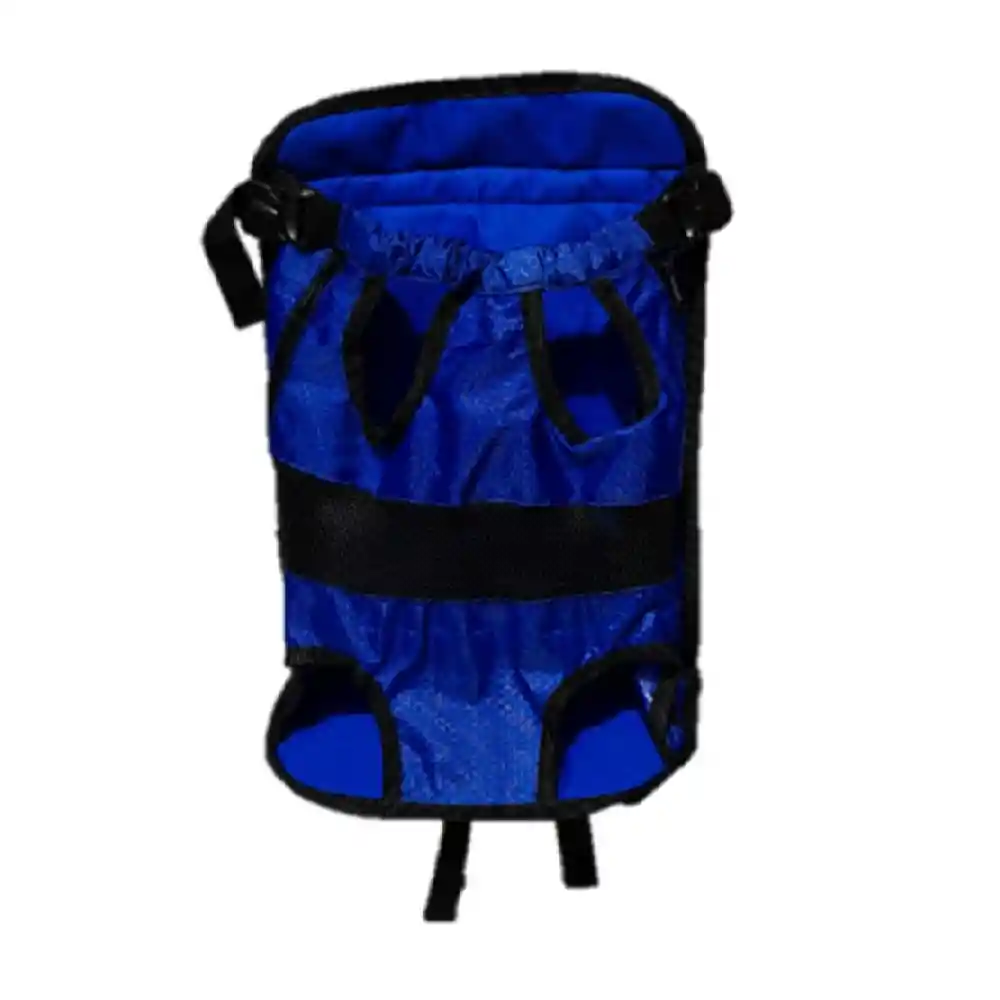 Canguro Cargador Talla L Color Azul Para Perros Y Gatos