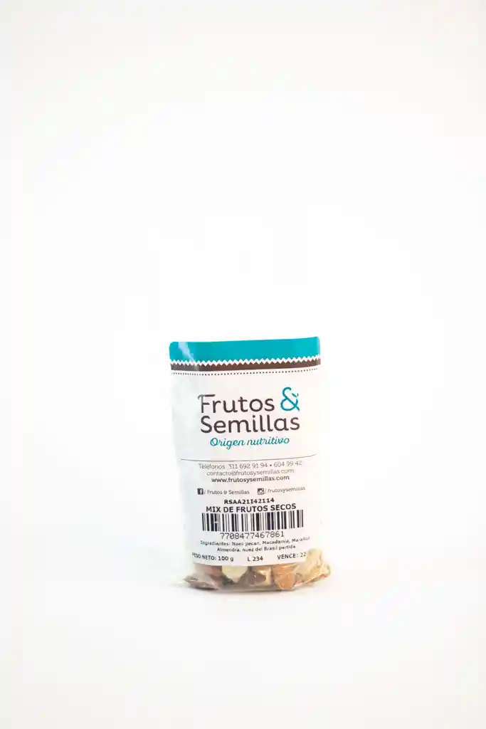 Mix De Frutos Secos 100g