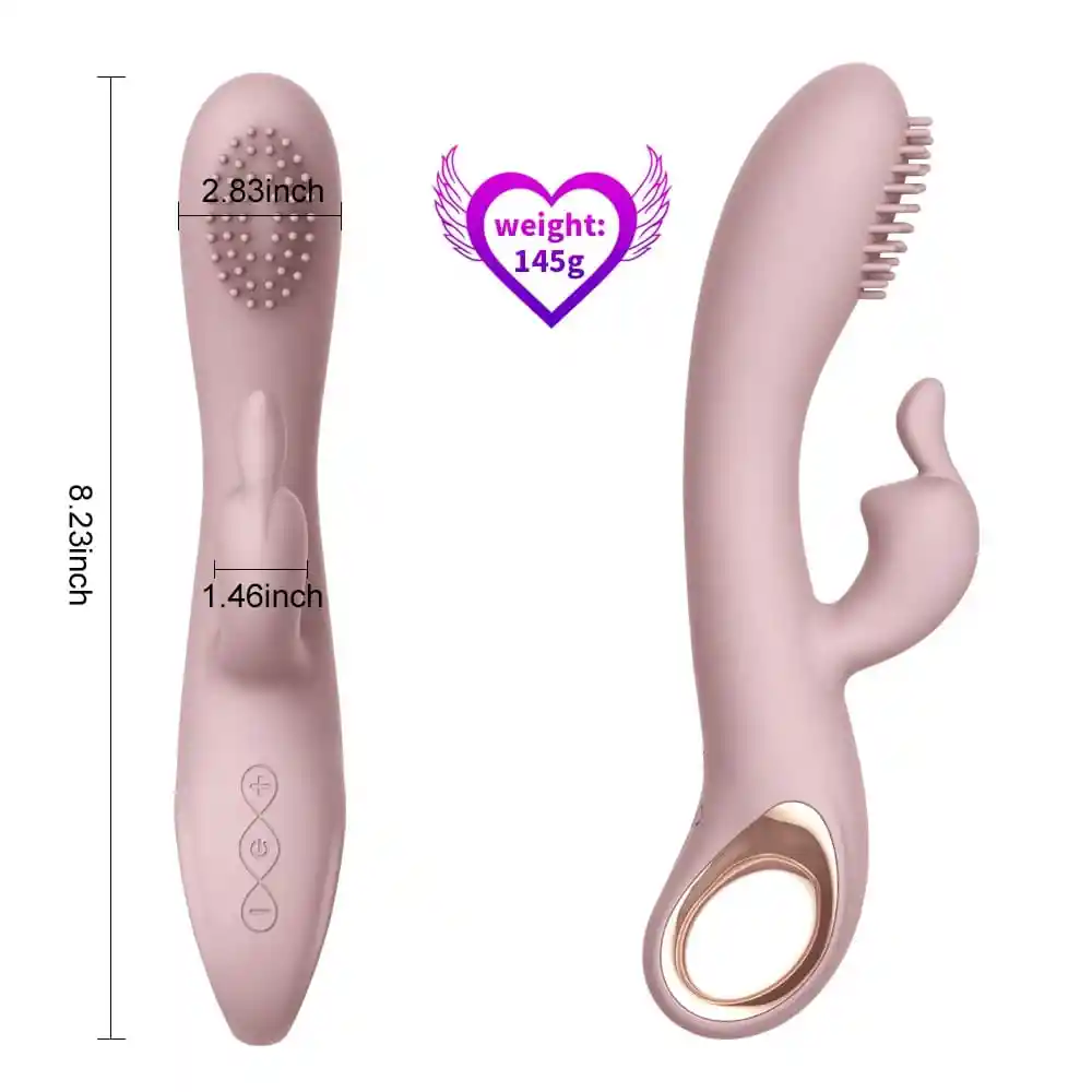 Vibrador Shequ Ultimate Fantasy Palo De Rosa