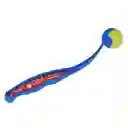 Pelota Para Perro Con Lanzador Doble Potencia