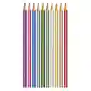 Colores Faber-castell Matallic X 10 Unidades