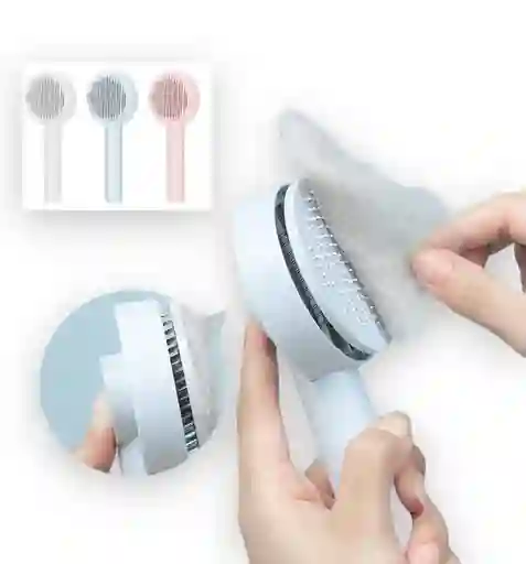 Cepillo Deslanador Con Botón Saca Pelo