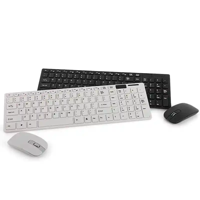 Combo Teclado Y Mouse Óptico Inalámbrico