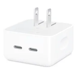 Adaptador De Corriente Compacto De 35 W Con Dos Puertos Usb-c