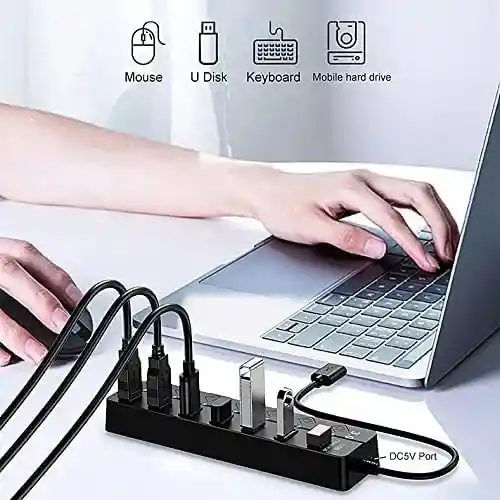 Hub Usb 3.0 De 7 Puertos