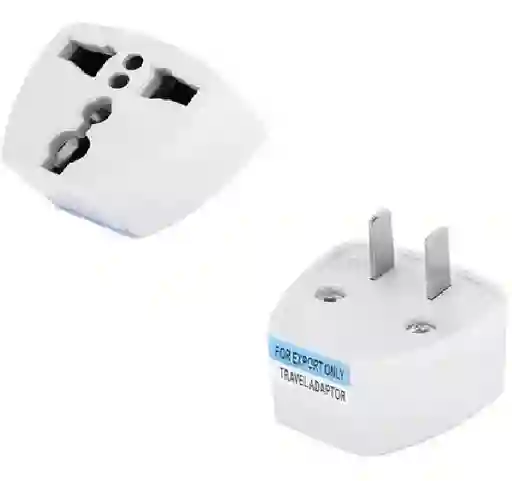 Convertidor Adaptador Enchufe Universal Europeo - Americano 3 A 2 Patas