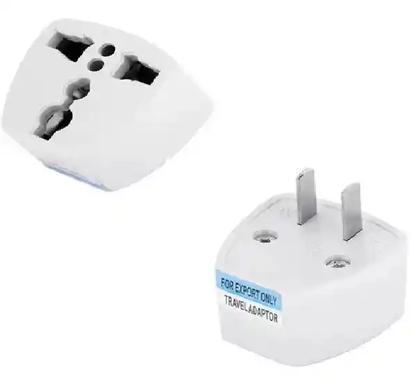 Convertidor Adaptador Enchufe Universal Europeo - Americano 3 A 2 Patas