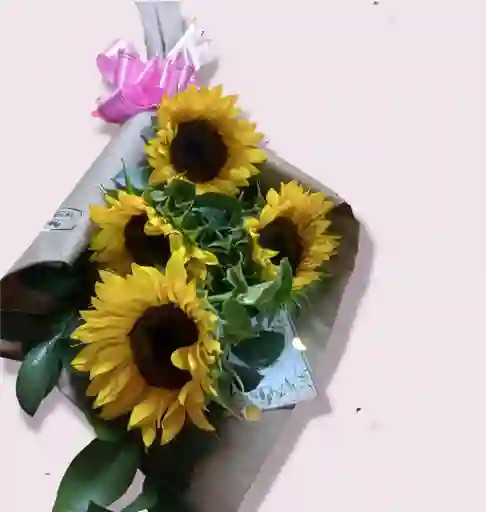 Girasoles Para Regalar En Bouquet