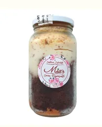 Bolo De Pote Grande Vainilla Chocolate Con Arequipe Mias 500 Gr