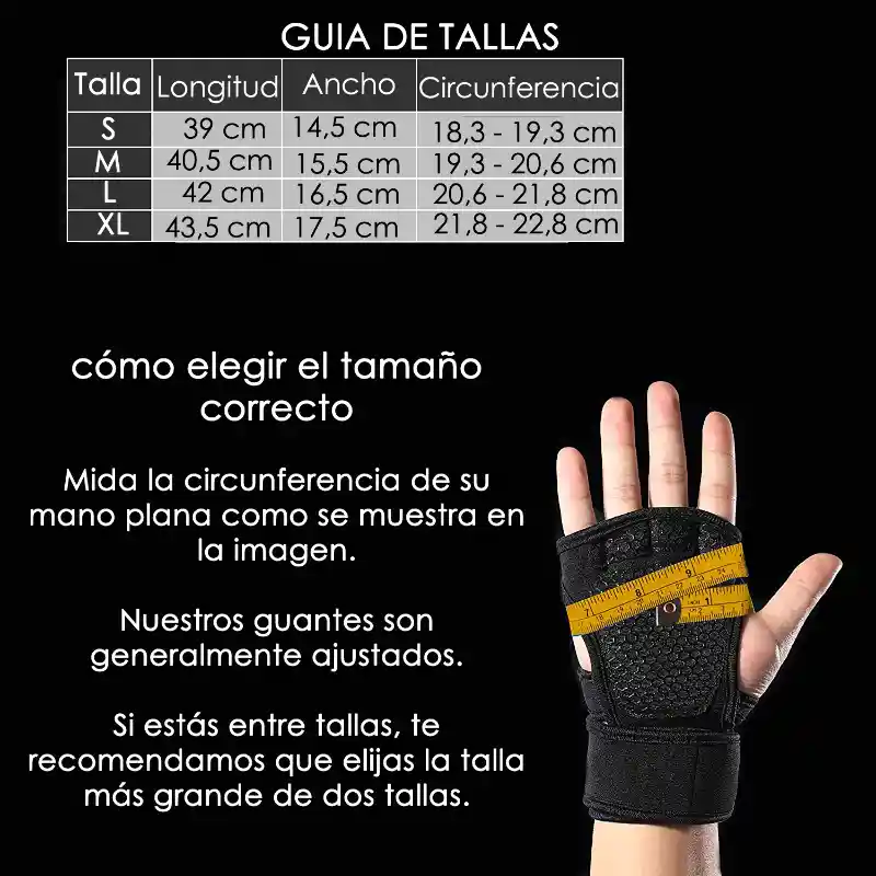 Guantes Protección Wonder Crossfit Fitness Ejercicio Gym