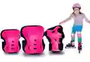 Kit Protección Patinaje Set Codera Muñequera Rodillera Niños