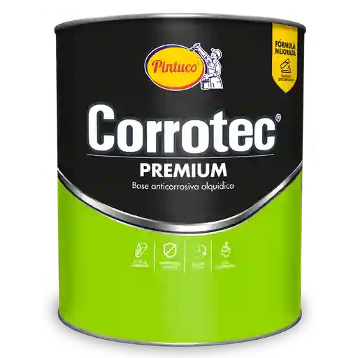 Anticorrosivo Gris 1/4 Premium Pintuco