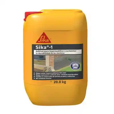 Sika 1 Aditivo Impermeabilizante Cuñete X 20 Kg