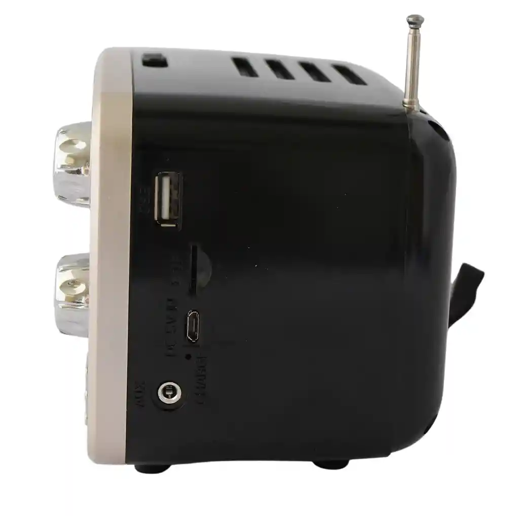 Radio Bluetooth Parlante Recargable Con Usb Y Radio Fm