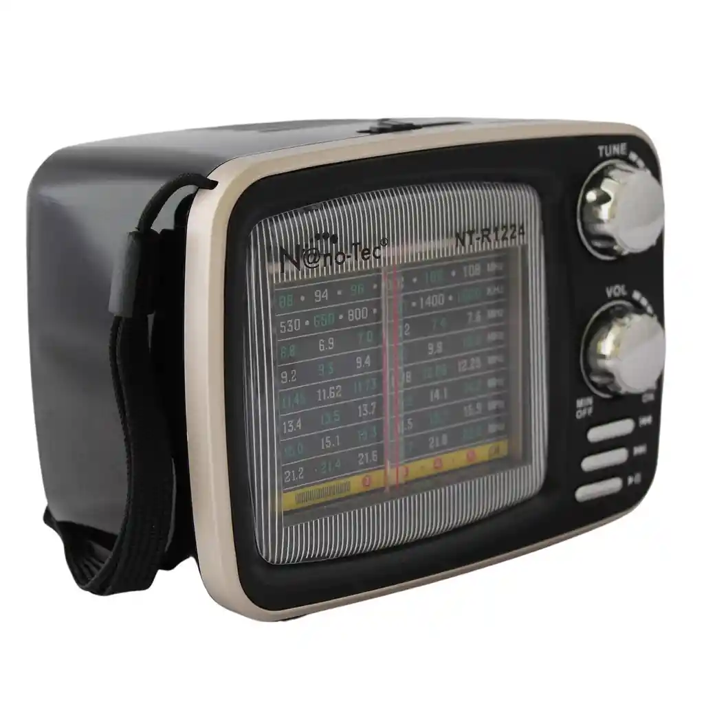 Radio Bluetooth Parlante Recargable Con Usb Y Radio Fm
