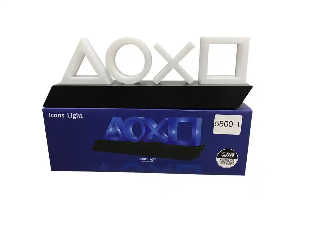 Lampara Luz Led Iconos Sony Ps4-ps5