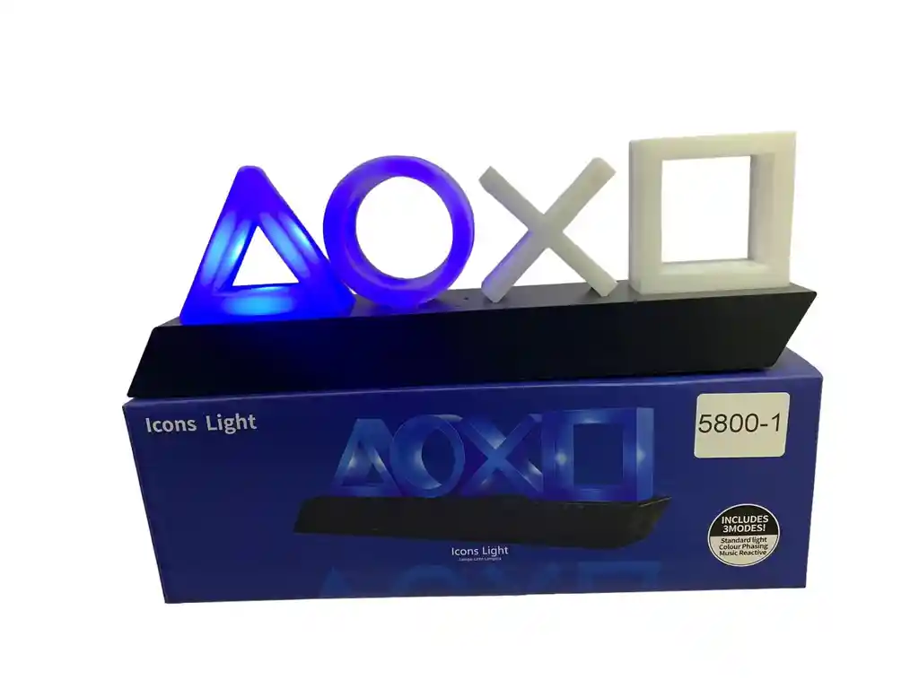 Lampara Luz Led Iconos Sony Ps4-ps5