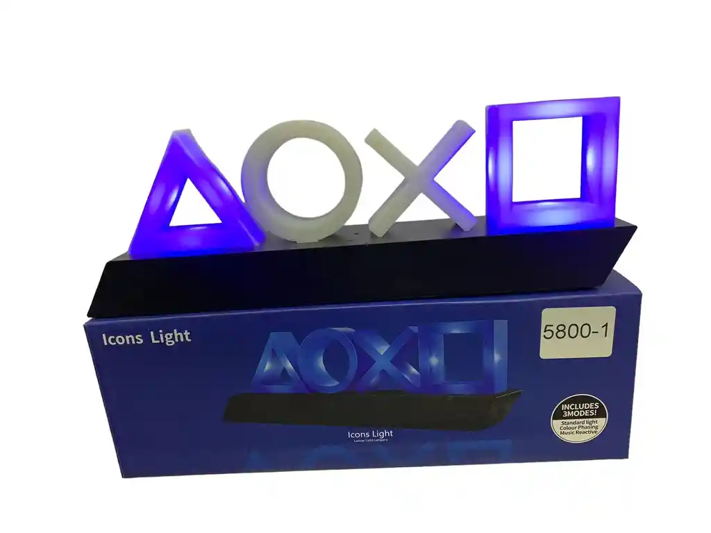 Lampara Luz Led Iconos Sony Ps4-ps5