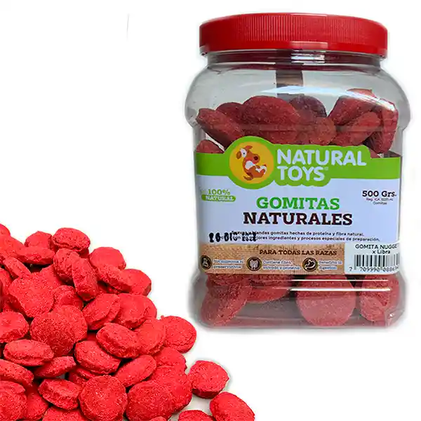 Natural Gomitas Nugget De Proteina Y Fibra (para Perros)