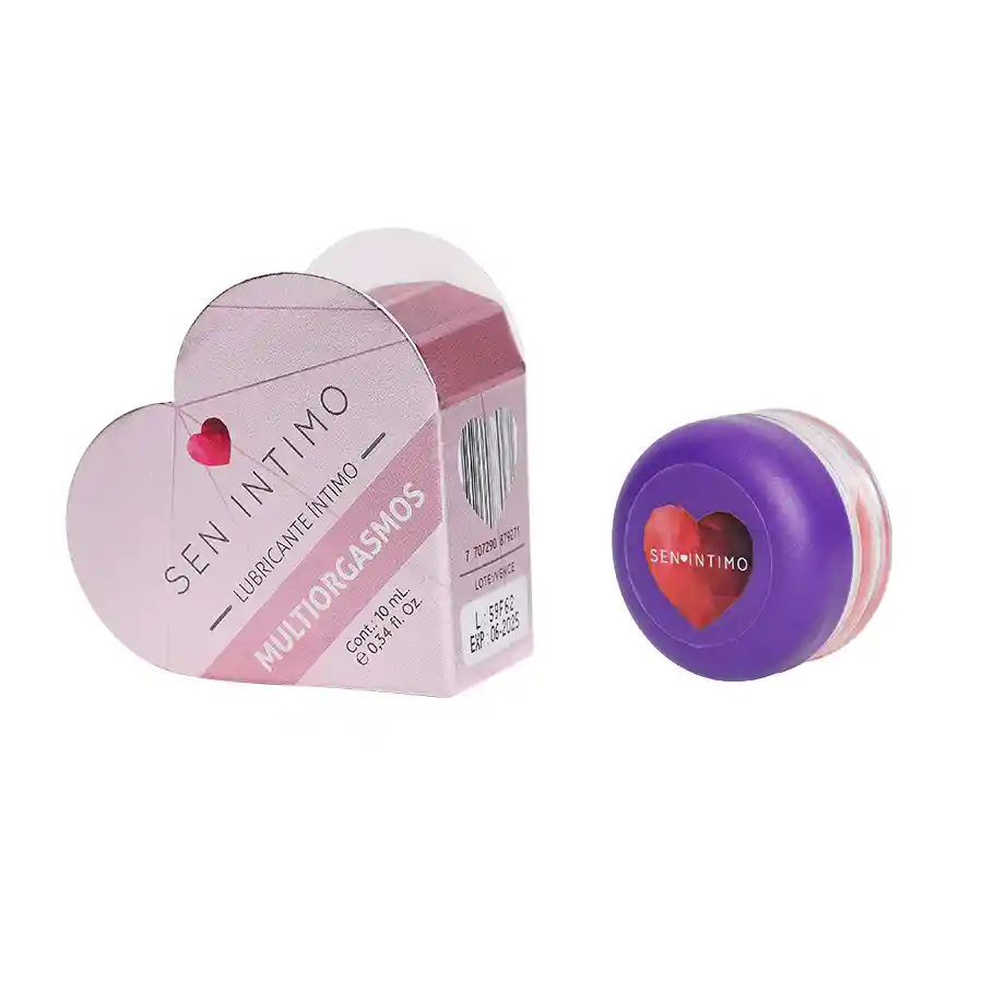 Multiorgasmos Corazón 10ml - Sen Intimo