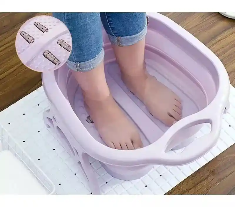 Tina Masajeadora Para Pies Portátil Plegable Spa