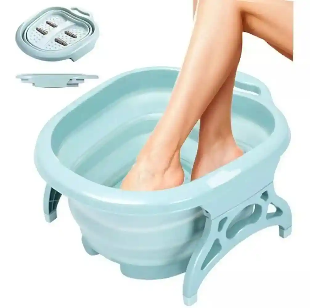 Tina Masajeadora Para Pies Portátil Plegable Spa
