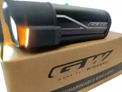 Luz De Bicicleta Led Delantera Gw 500lum Usb Blanca