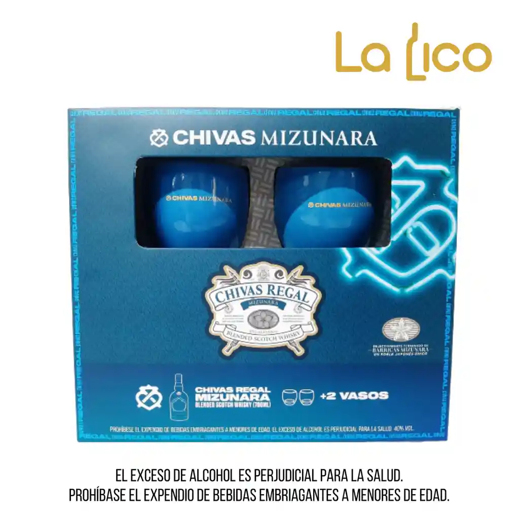 Pack Chivas Regal Mizunara