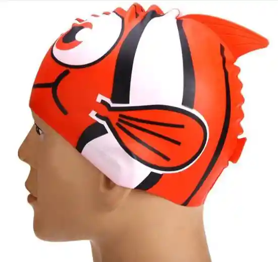 Gorros De Natación 100% Silicona Originales Para Niños Piscina