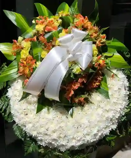 Corona Fúnebre Flor De Helena