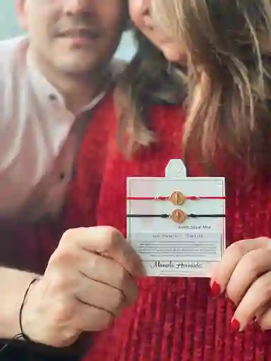 Dúo Pulseras Un Camino Juntos, Medalla Virgen